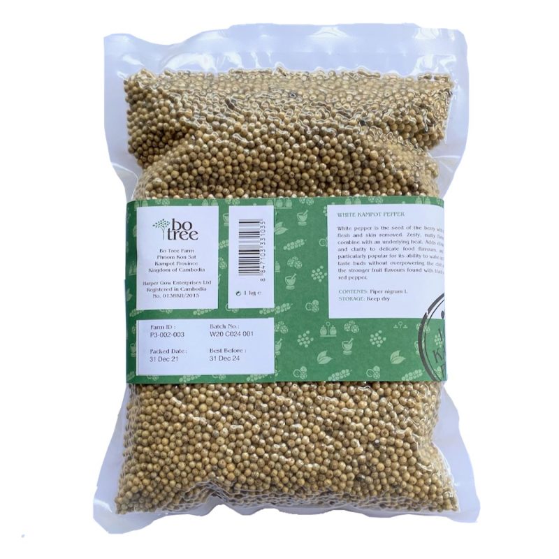 BoTree Kampot White Pepper, 1kg