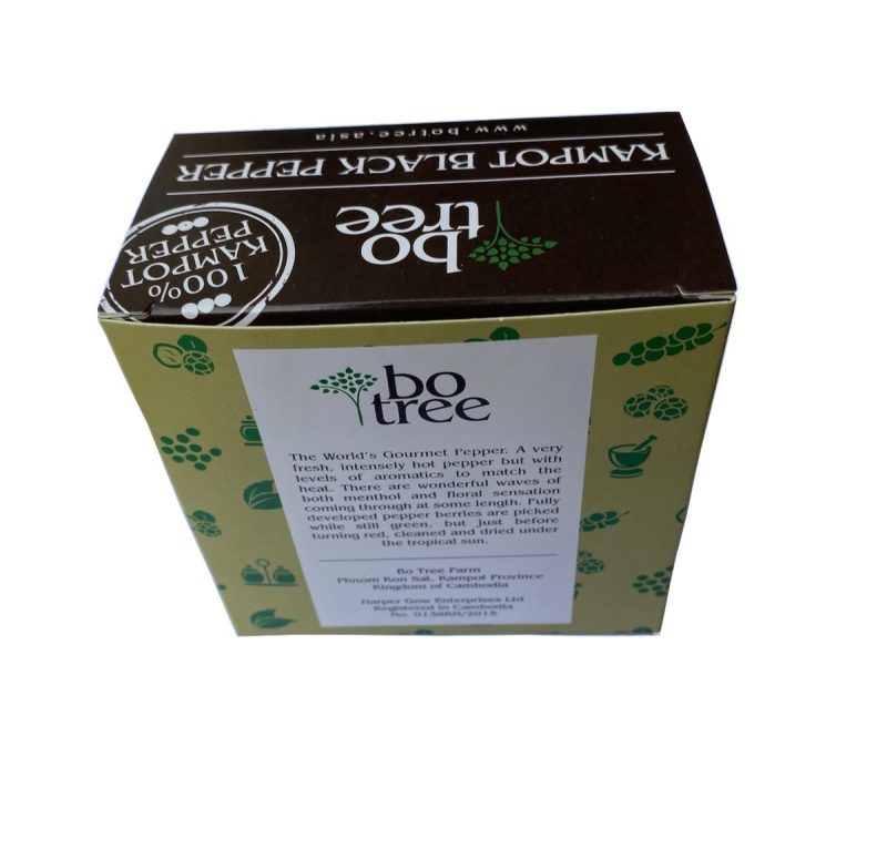 BoTree Kampot Black Pepper, 90g box (3x30g)