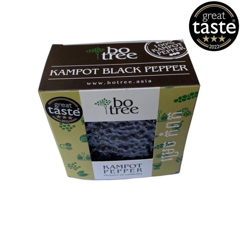 BoTree Kampot Black Pepper, 90g box (3x30g)