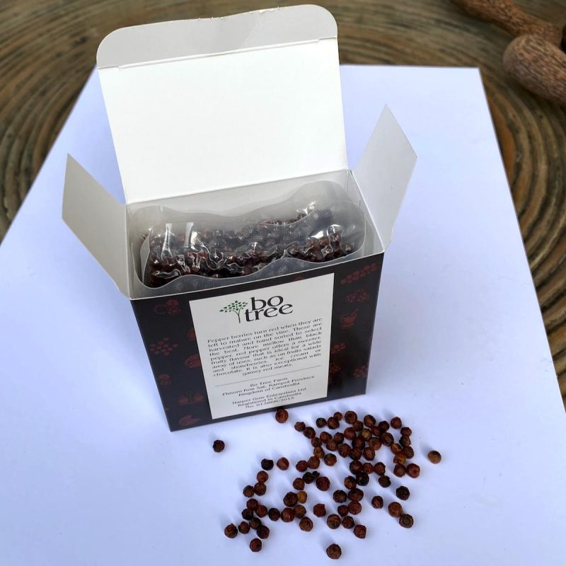 BoTree Kampot Red Pepper, 90g box (3x30g)