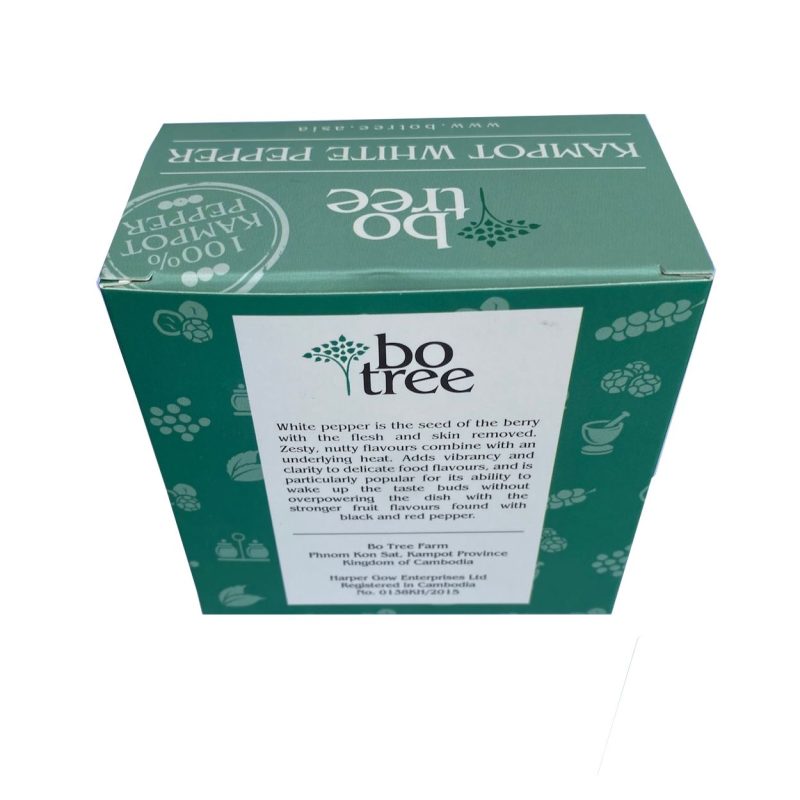 BoTree Kampot White Pepper, 90g box (3x30g)