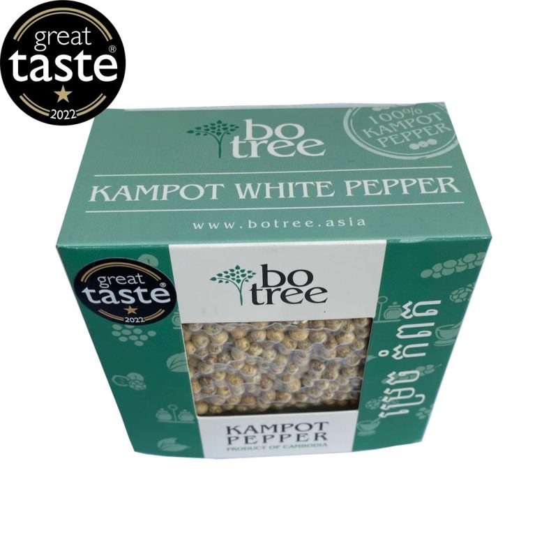 BoTree Kampot White Pepper, 90g box (3x30g)