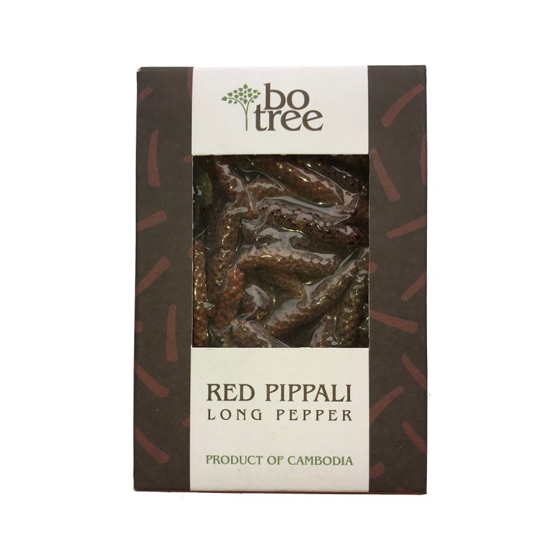 BoTree Whole Red Pippali (Java Pepper), dried, 50g