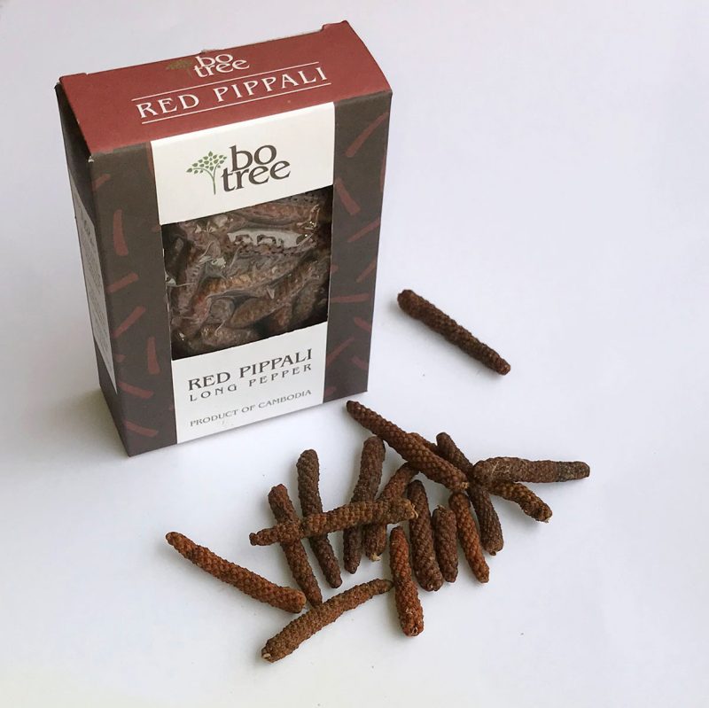 BoTree Whole Red Pippali (Java Pepper), dried, 50g