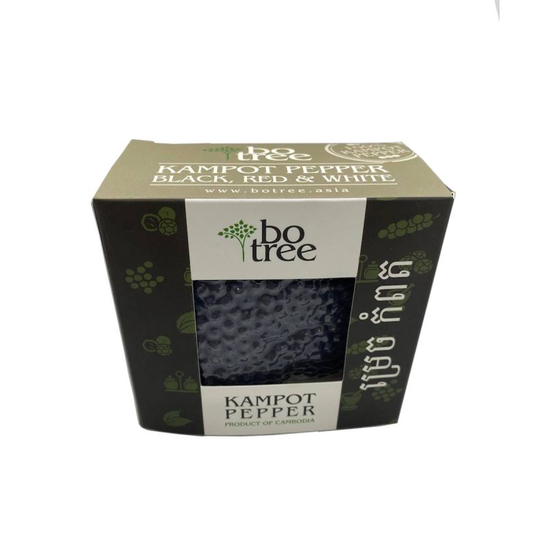BoTree Kampot Black, Red & White Pepper, 3 x 30g