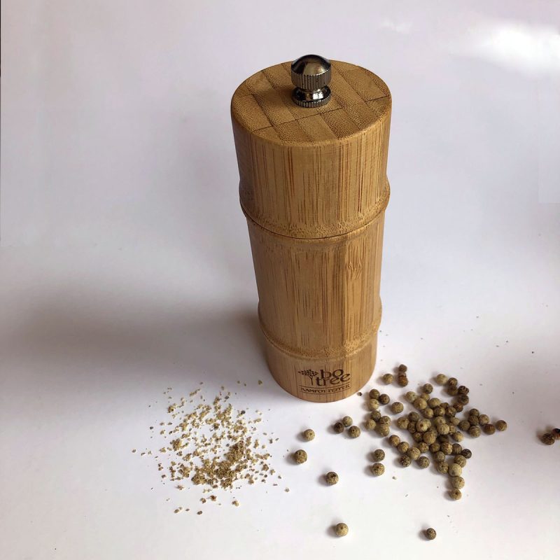 Bamboo Pepper Mill, 13.8cm