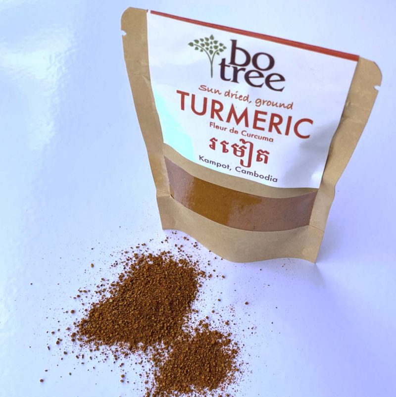 BoTree Ground Turmeric (Curcuma), Sun Dried, 50g
