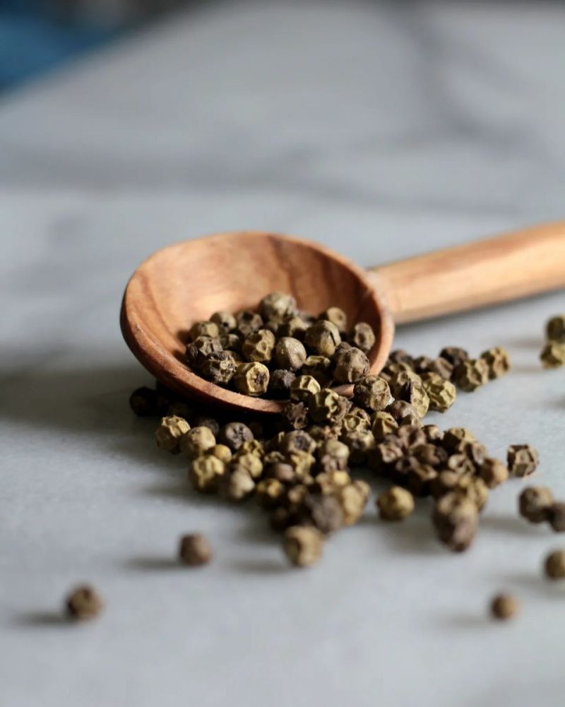 BoTree Air Dried Salted Green Peppercorns, 50g