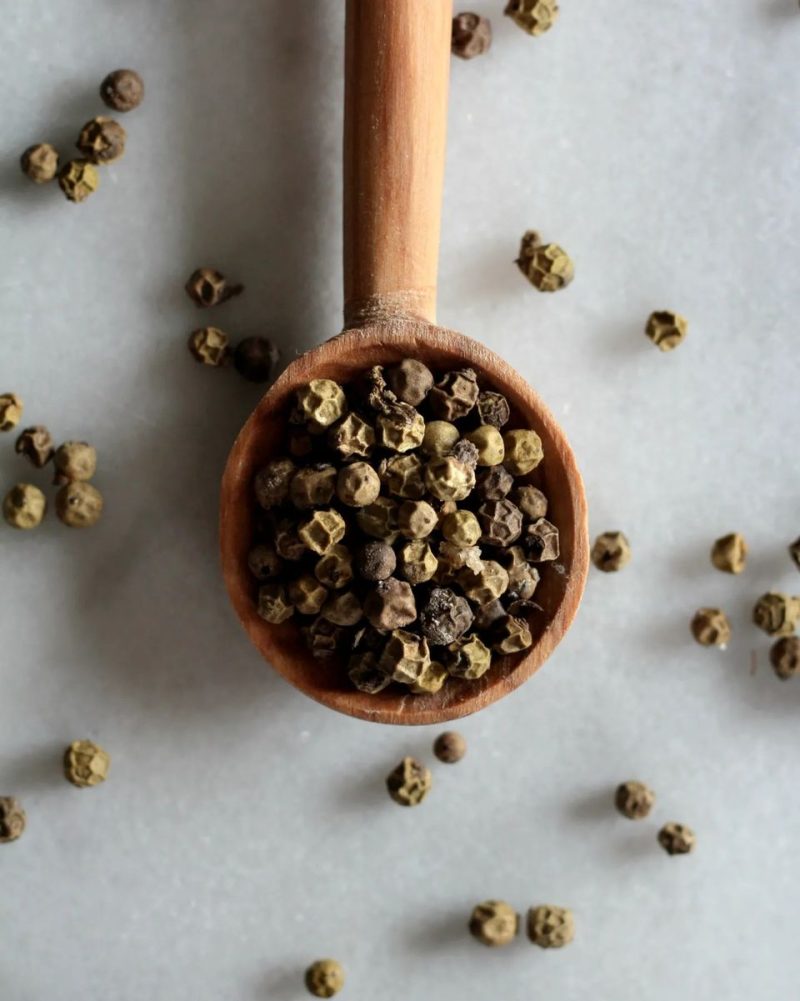 BoTree Air Dried Salted Green Peppercorns, 50g